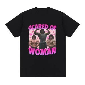 Sam Sulek Scared of Woman T-Shirt 1