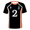 Summer Haikyuu Short Sleeve Tops 5