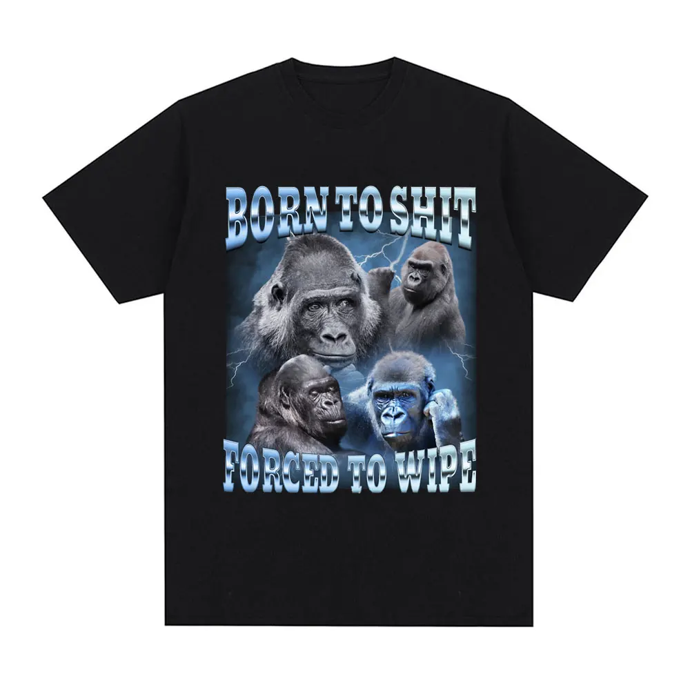 Funny Gorilla Graphic T-Shirt 1