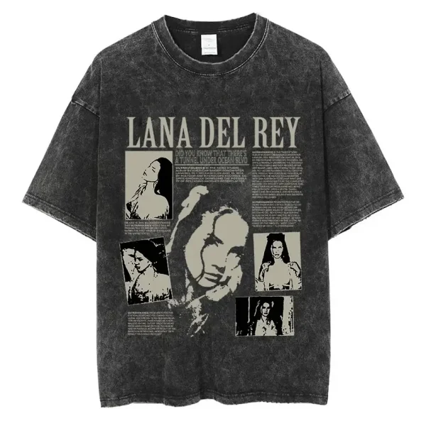 Lana Del Rey LDR Sailing Vintage Wash T-shirt 1