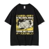 Lost in The Cheese Rat Print Meme T-shirt 2