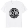 AC High Voltage 1975 DC Black Men's T-Shirt 2