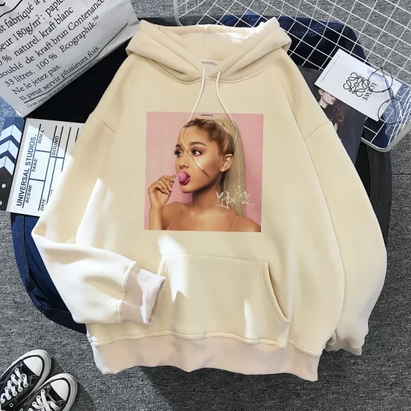 Ariana Grande Hoodie Harajuku Funny Women’s 90s Sweatshirt 1