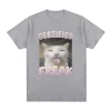 Certified Freak Funny Cat Meme T-Shirt 4