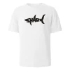 100% Cotton Shark Print T-shirt 3