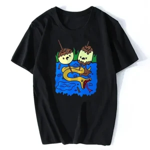 Summer Rock Chewing Princess T-Shirt 1