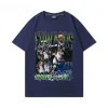 Famous Basketball Player " Edwards" Dunk Print Cotton T-shirt Men Graphics T-shirt Tops Oversize Short Sleeve High Quality 3