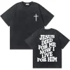 Washed Vintage Christian Jesus Good News T-Shirt 2