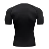 Summer Compression Short Sleeve Men's Fitness T-Shirt 2