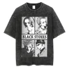 Japanese Anime Nana Osaki Print Vintage Washed T-Shirt 6