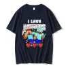 I Love Miners Print T-Shirt 3