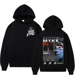 Rapper Myke Towers Album Cover Sweatshirt 1