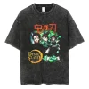 New Unisex Oversized Anime Print T-shirt 5