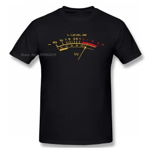 Vu Meter Vintage Analog T-Shirt 1