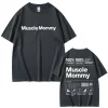 Muscle Mommy Gym Graphic T-shirt 5