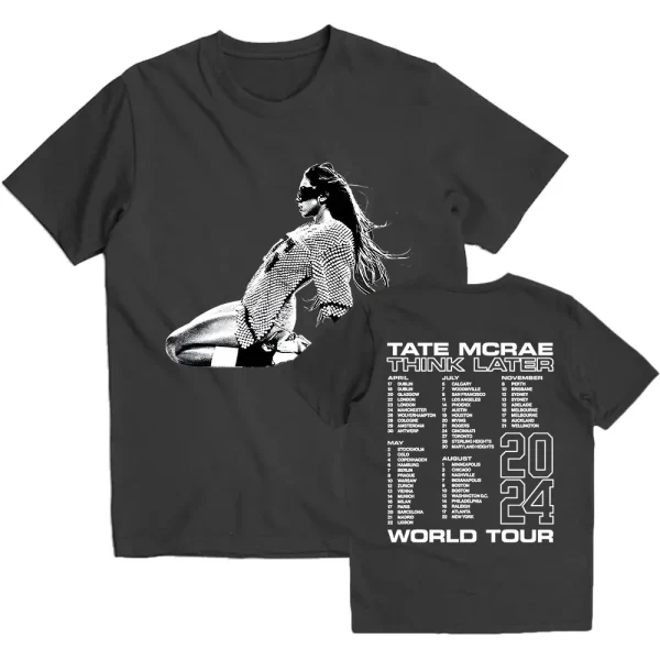 Tate McRae Print T-Shirt 1