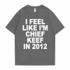 I'm Chief Keef in 2012 Graphic Print T-Shirt 5