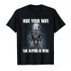 Humorous Alpha Wolf Werewolf T-Shirt 6