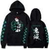 Harajuku Demon Slayer Plus Size Hoodie 6