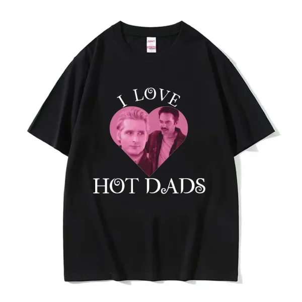 I Love Hot Dads T-Shirt 1