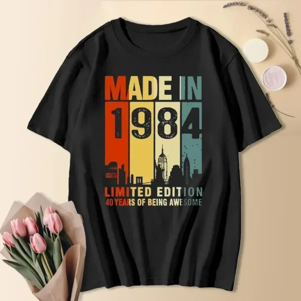 1984 40th Limited Edition Vintage Cotton T-Shirt 1