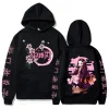 Harajuku Demon Slayer Plus Size Hoodie 5