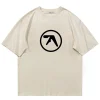 Men's Cotton Aphex Twin Y2K T-Shirt 4