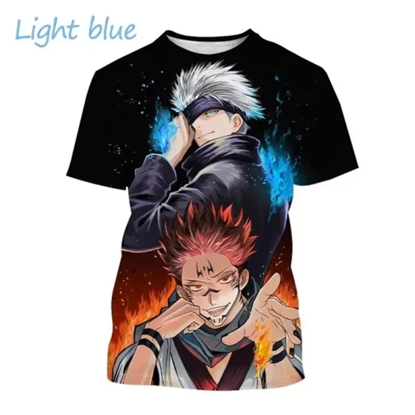 Latest Jujutsu Kaisen 3D Printing Casual T-shirt 1