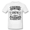 Vintage Legends Born in 1974 T-shirt 2