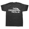 Funny Firefighter Face T-Shirt 5