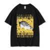 Lost in The Cheese Rat Print Meme T-shirt 3