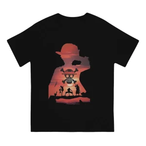 Pure Cotton Luffy Cartoon T-Shirt 1