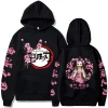 Harajuku Demon Slayer Plus Size Hoodie 4