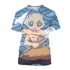 Nezuko & Kochou Shinobu 3D Print T-shirt 4