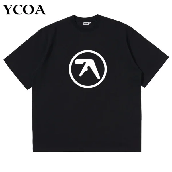 Men's Cotton Aphex Twin Y2K T-Shirt 1