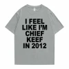 I'm Chief Keef in 2012 Graphic Print T-Shirt 3