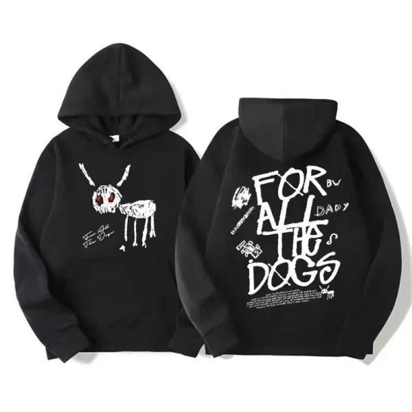 New Album 'For All The Dogs' Graphic Hoodie 1