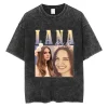 90s Singer Lana Del Rey Washed T-Shirt 5