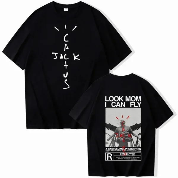 Travis Look Mom I Can Fly T-Shirt 1