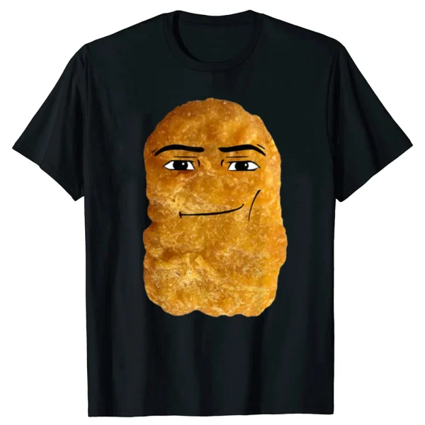 Humor Funny Chicken Nugget Meme T-shirts 1