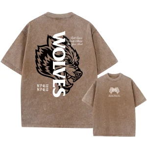 Darc Wolves Sport Vintage Washed T-Shirts 1