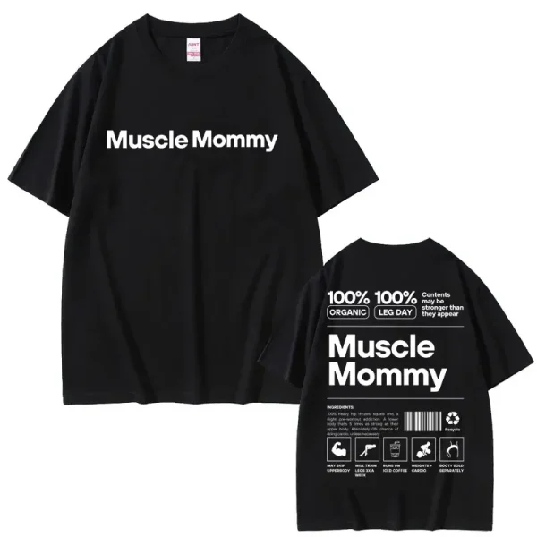 Muscle Mommy Gym Graphic T-shirt 1