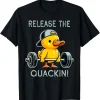 Quackin' Duck Gym Weightlifting T-Shirt 6