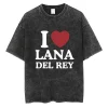 90s Singer Lana Del Rey Washed T-Shirt 6