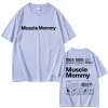 Muscle Mommy Gym Graphic T-shirt 3