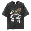 New Unisex Oversized Anime Print T-shirt 4