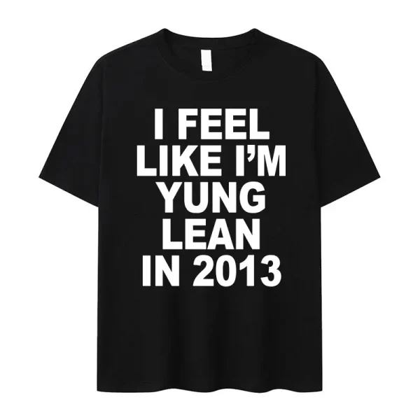 I'm Yung Lean in 2013 Letter Print T-Shirt 1