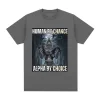 Alpha By Choice Wolf Funny Meme T-Shirt 2