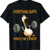 Quackin' Duck Gym Weightlifting T-Shirt 4