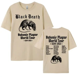 Bubonic Plague World Tour 2024 T-shirts 1